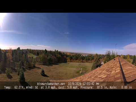 Daily Bismarck sky time-lapse, Oct. 8